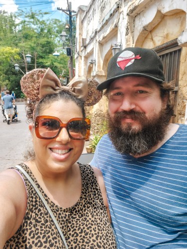 Harambe Market, Disney's Animal Kingdom selfie in Harambe Market, Disney's Animal Kingdom