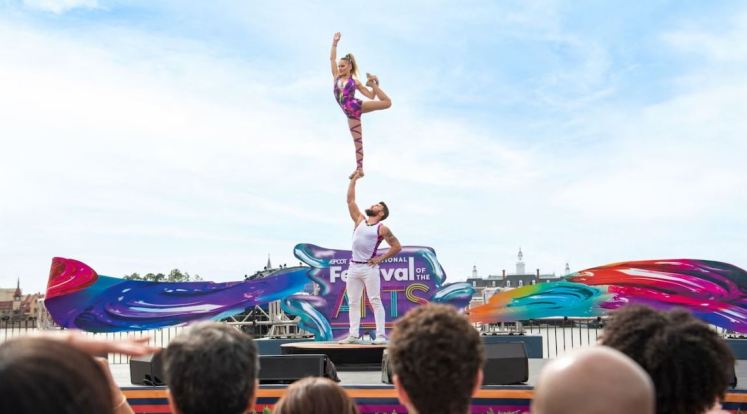 Performance at the EPCOT International Festival of the Arts